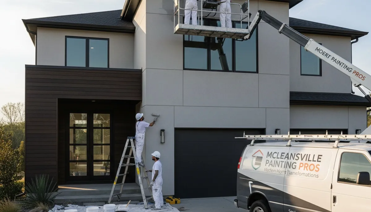 House painting service in Greensboro, NC for residential exterior and interior painting projects
