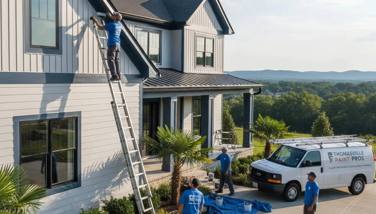 House painting service in Greensboro, NC by paintingcontractorsgreensboronc.com